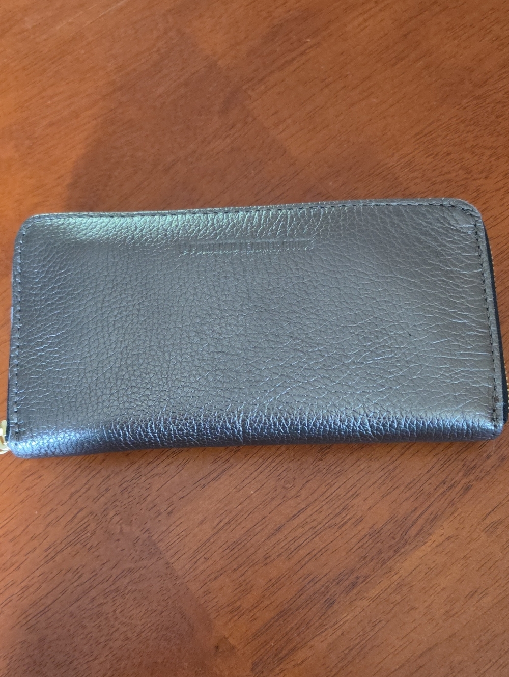 Portland Leather Goods Large Accordion Zip Wallet - Stardust